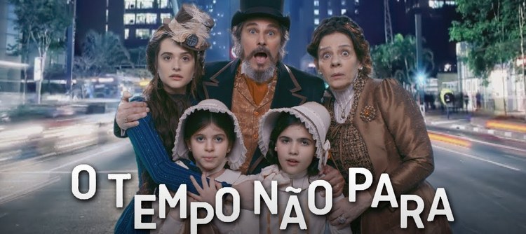 Время не остановить / O Tempo Não Para (Бразилия, 2018) смотреть онлайн бразильский сериал на русском языке