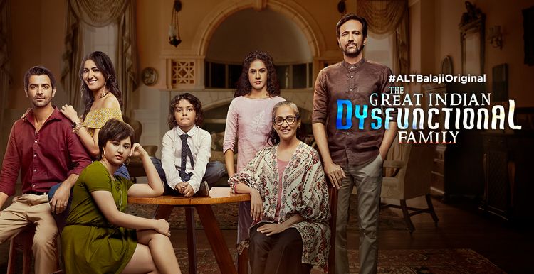Моя чумовая индийская семейка / The Great Indian Dysfunctional Family (2018) смотреть онлайн индийский сериал на русском языке